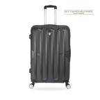 TUCCI Italy SPECIALI 4 Piece (20", 28", 30", 32") Detachable Spinner Wheel Suitcase Set - Charcoal, 30 image