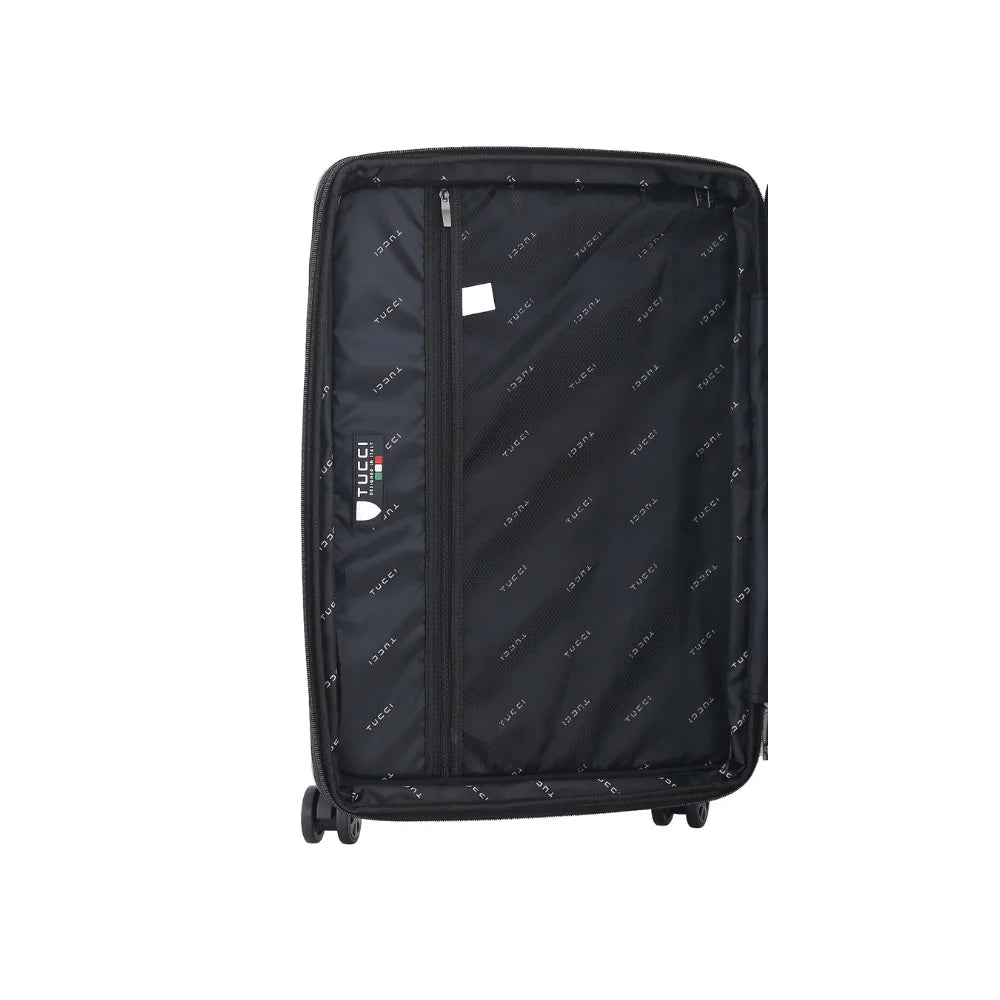 TUCCI Italy Earth Art Emerald Marble 3 PC Set (20", 24", 28") Luggage Suitcase