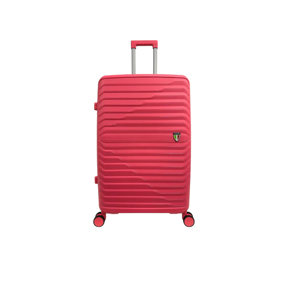 Polypropylene 3 PC Hardside Luggage Set (20", 28", 32") Matte Frosted Flexy-Armor Shell, 25% Expandable