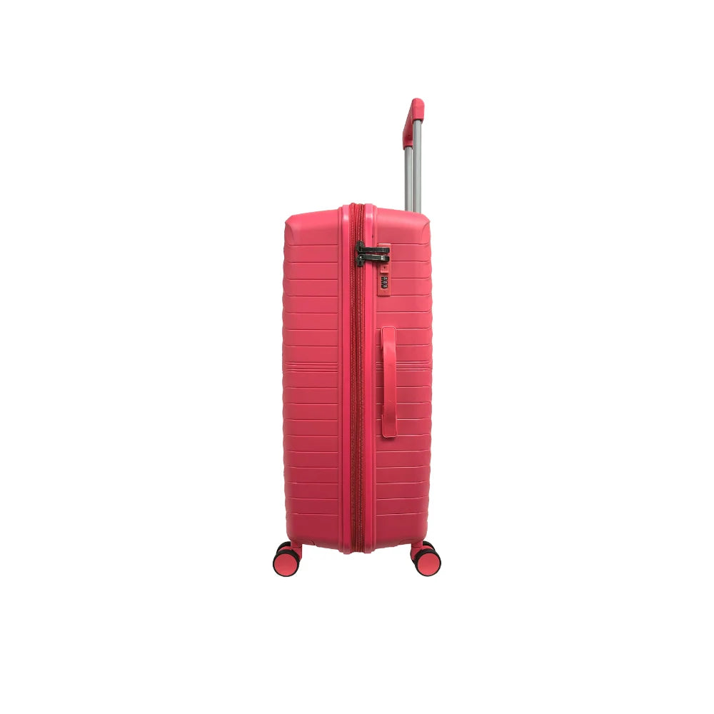 Polypropylene 3 PC Hardside Luggage Set (20", 28", 32") Matte Frosted Flexy-Armor Shell, 25% Expandable