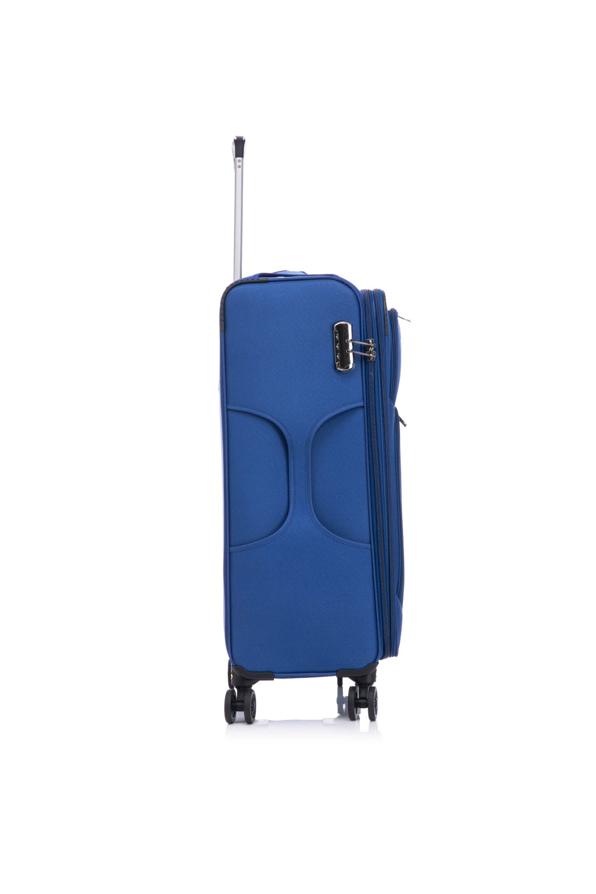 American Traveller 4 Piece Soft side Luggage Set Blue image 5