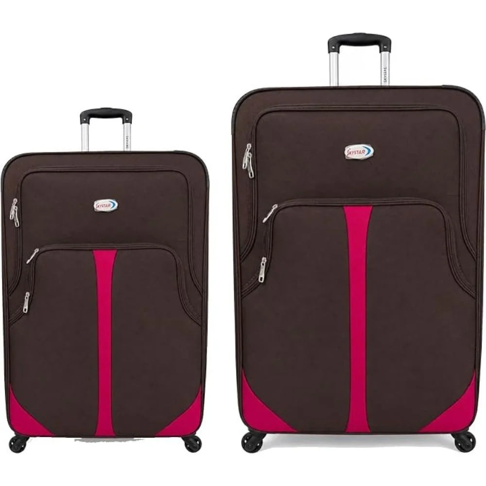 Sky Star Soft Side Fabric Luggage Set of 2