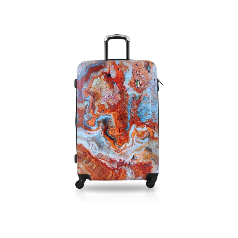 TUCCI Italy TURKISH MARBLE (20", 24", 28") 3 PC Suitcase Set