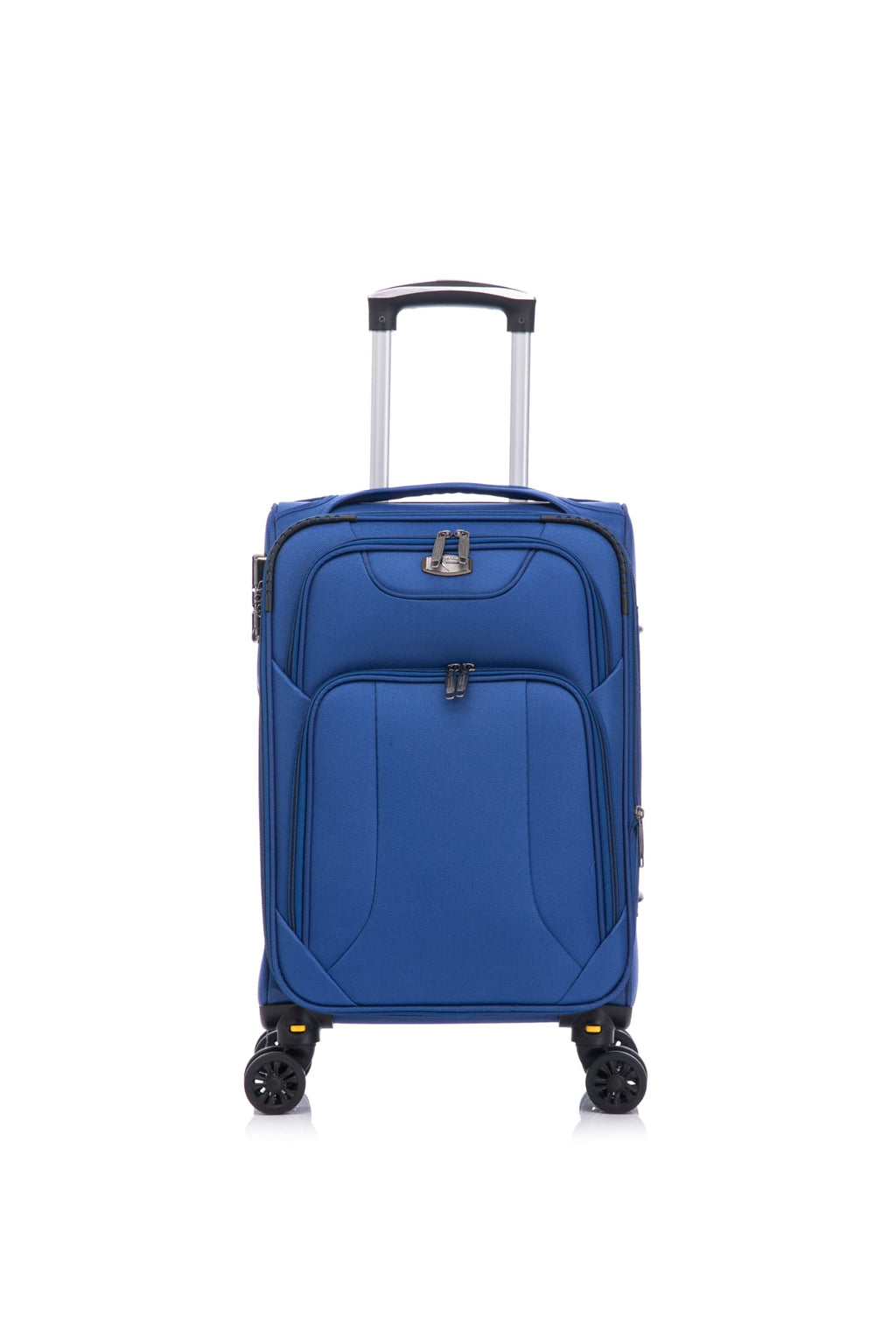 American Traveller 4 Piece Soft side Luggage Set Blue image 3