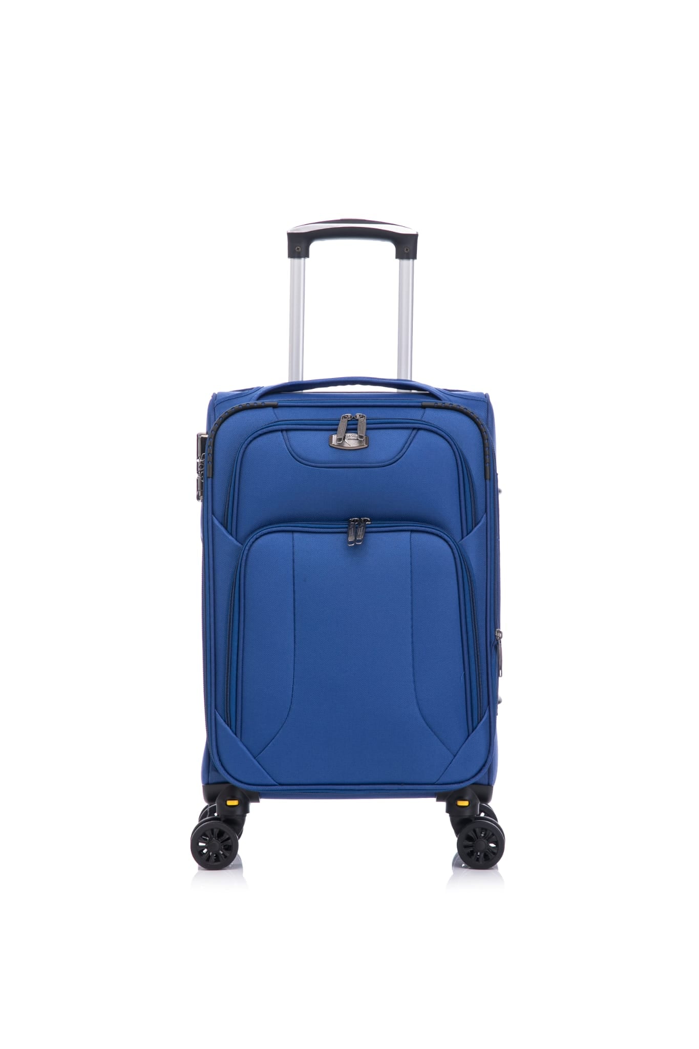 American Traveller 4 Piece Soft side Luggage Set Blue image 3