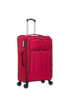 American Traveller 4 Piece Soft side Luggage Set Red image 0