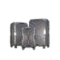 Travel Life 3Pcs Hardtop Luggage Set - Gray image