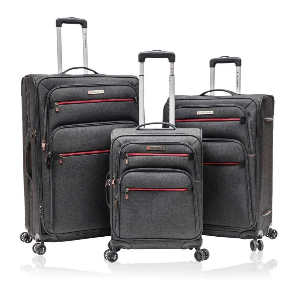 Air Canada 3-Piece Expandable Spinner Luggage Set image 0