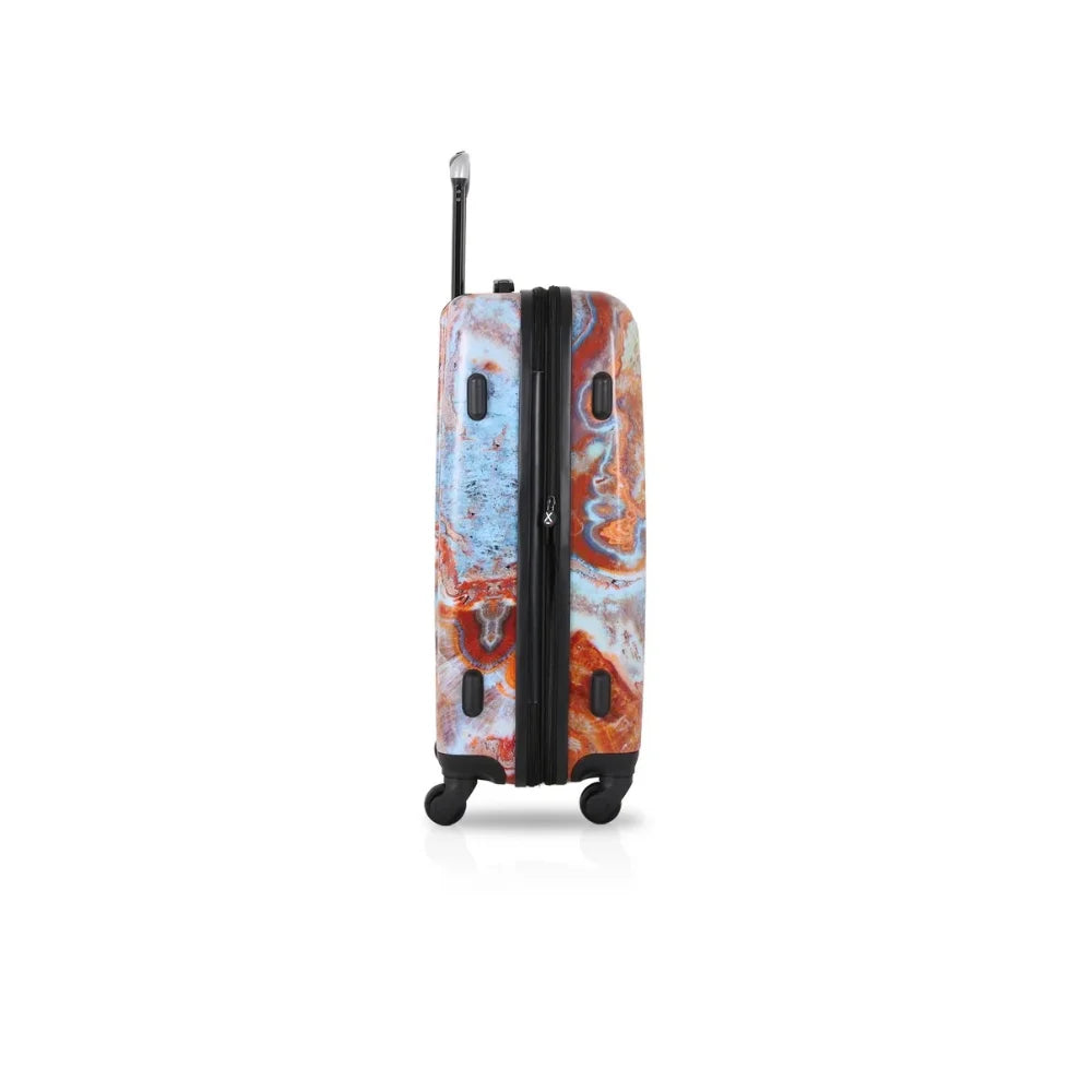 TUCCI Italy TURKISH MARBLE (20", 24", 28") 3 PC Suitcase Set