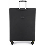 American Traveler 20-Inch Softside Spinner Suitcase – Black