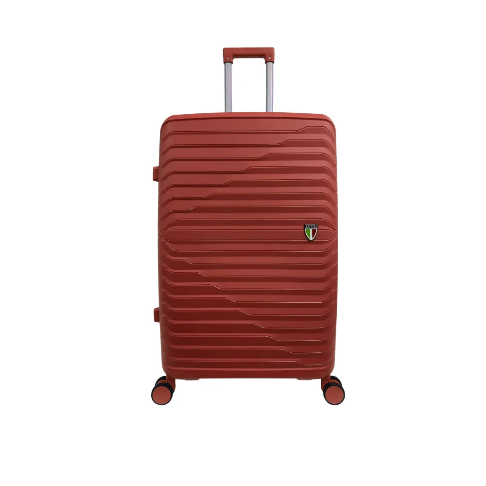 Polypropylene 3 PC Hardside Luggage Set (20", 28", 32") Matte Frosted Flexy-Armor Shell, 25% Expandable