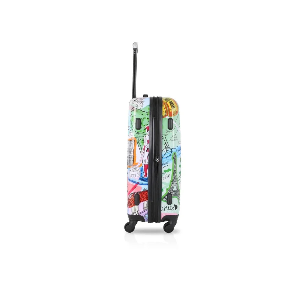 TUCCI Italy J’AIME PARIS (20", 24", 28") 3 PC Travel Luggage Set