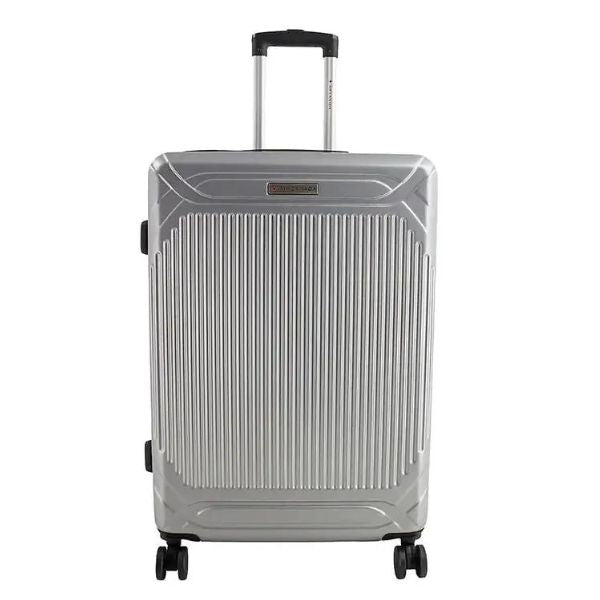 Air Canada Milan 3 Piece Hardside Expandable Luggage Set - Gray, 28 image