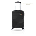 Tucci Italy Percorso (20", 28", 30", 32") Hard Shell Travel Luggage Suitcase - Black, 32" image
