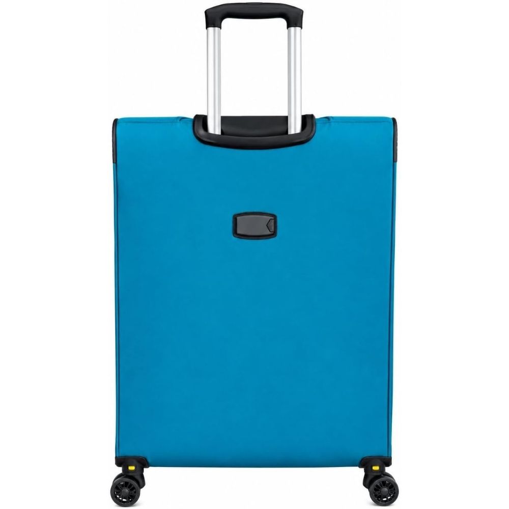 American Traveler 20-Inch Softside Spinner Suitcase – Blue