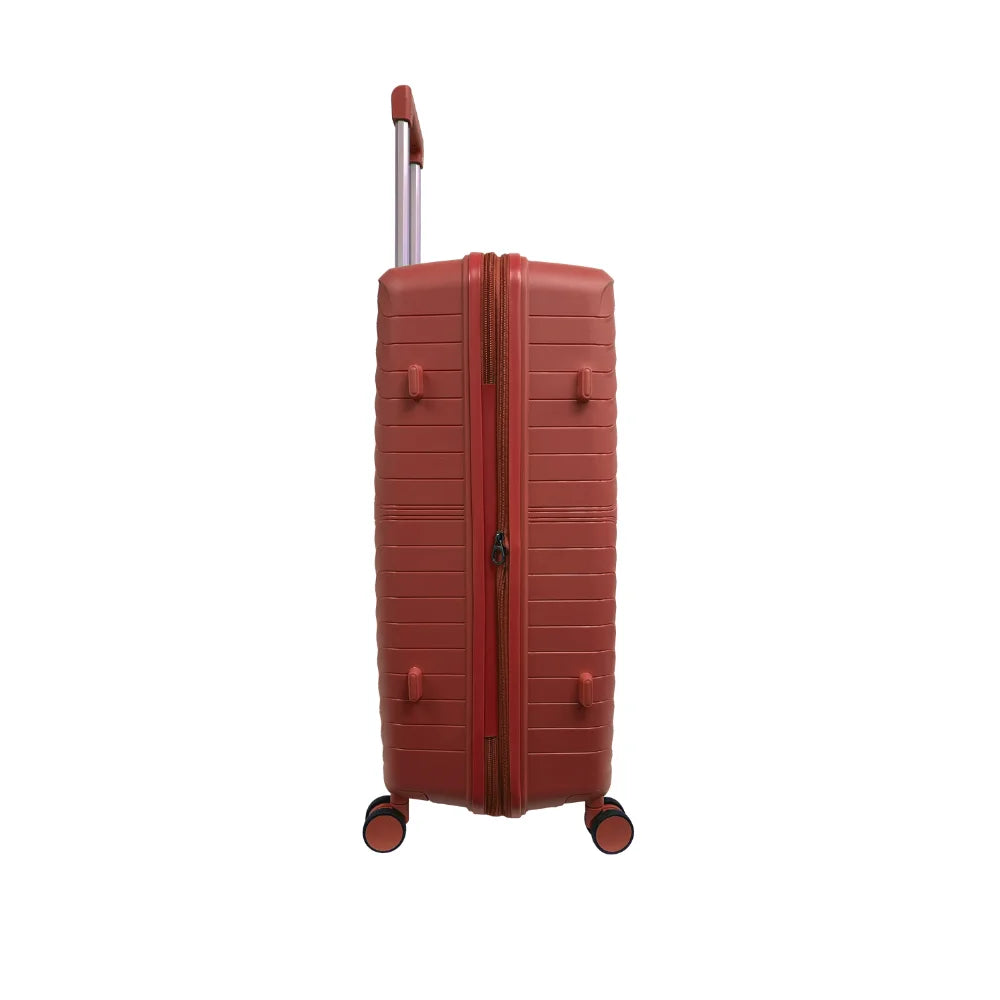 Polypropylene 3 PC Hardside Luggage Set (20", 28", 32") Matte Frosted Flexy-Armor Shell, 25% Expandable
