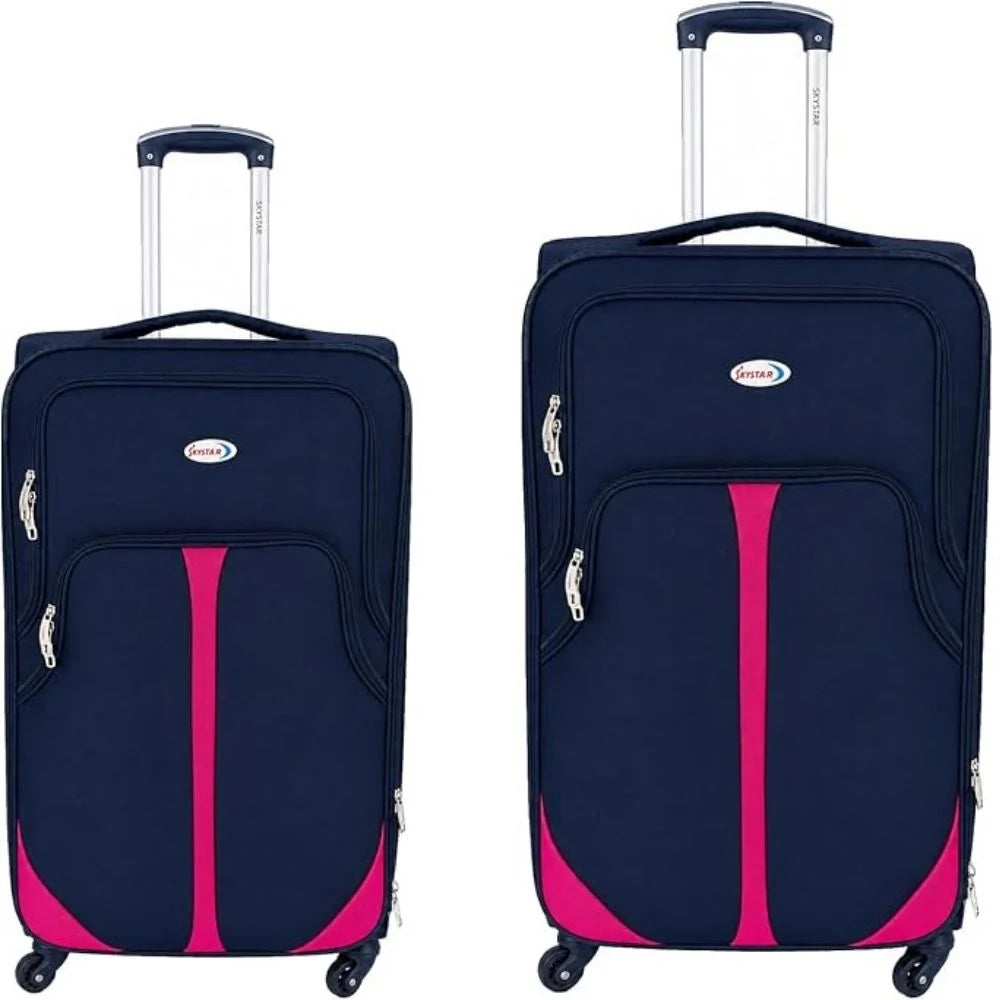 Sky Star Soft Side Fabric Luggage Set of 2