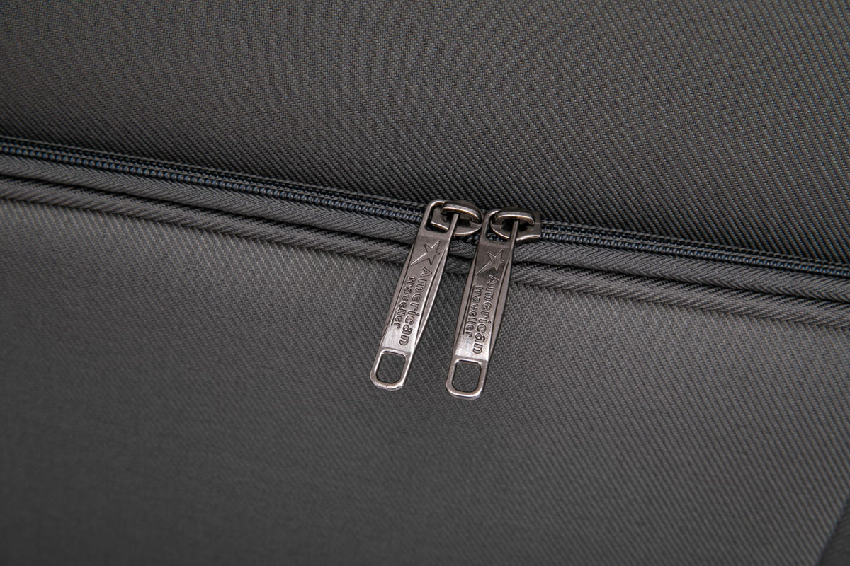 American Traveller Soft side Luggage Grey image 8