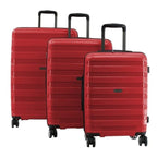 Air Canada Eerie Hardside 3 Piece Luggage Set - Red, 3 Piece Set image