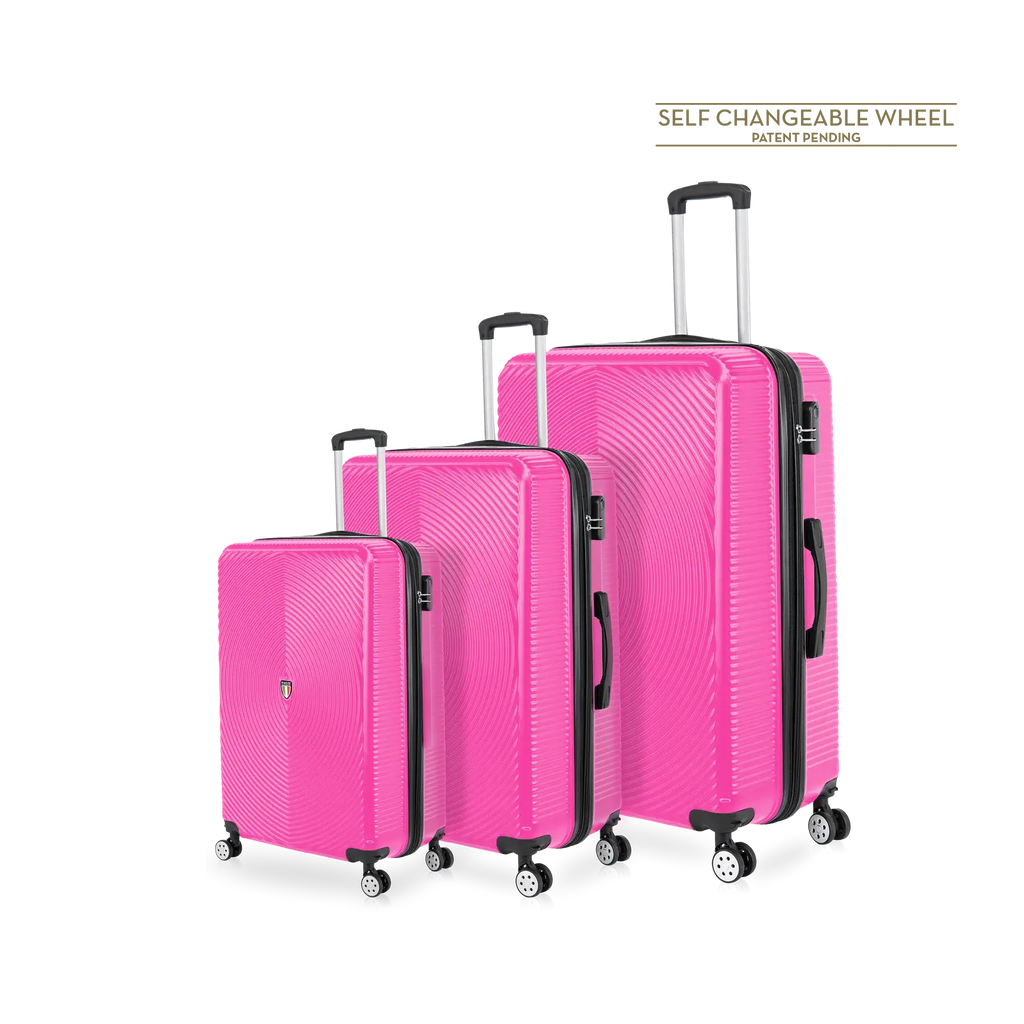 TUCCI Italy Volant 3 Pcs (20", 28", 30") ABS Hard Shell Suitcase image 0