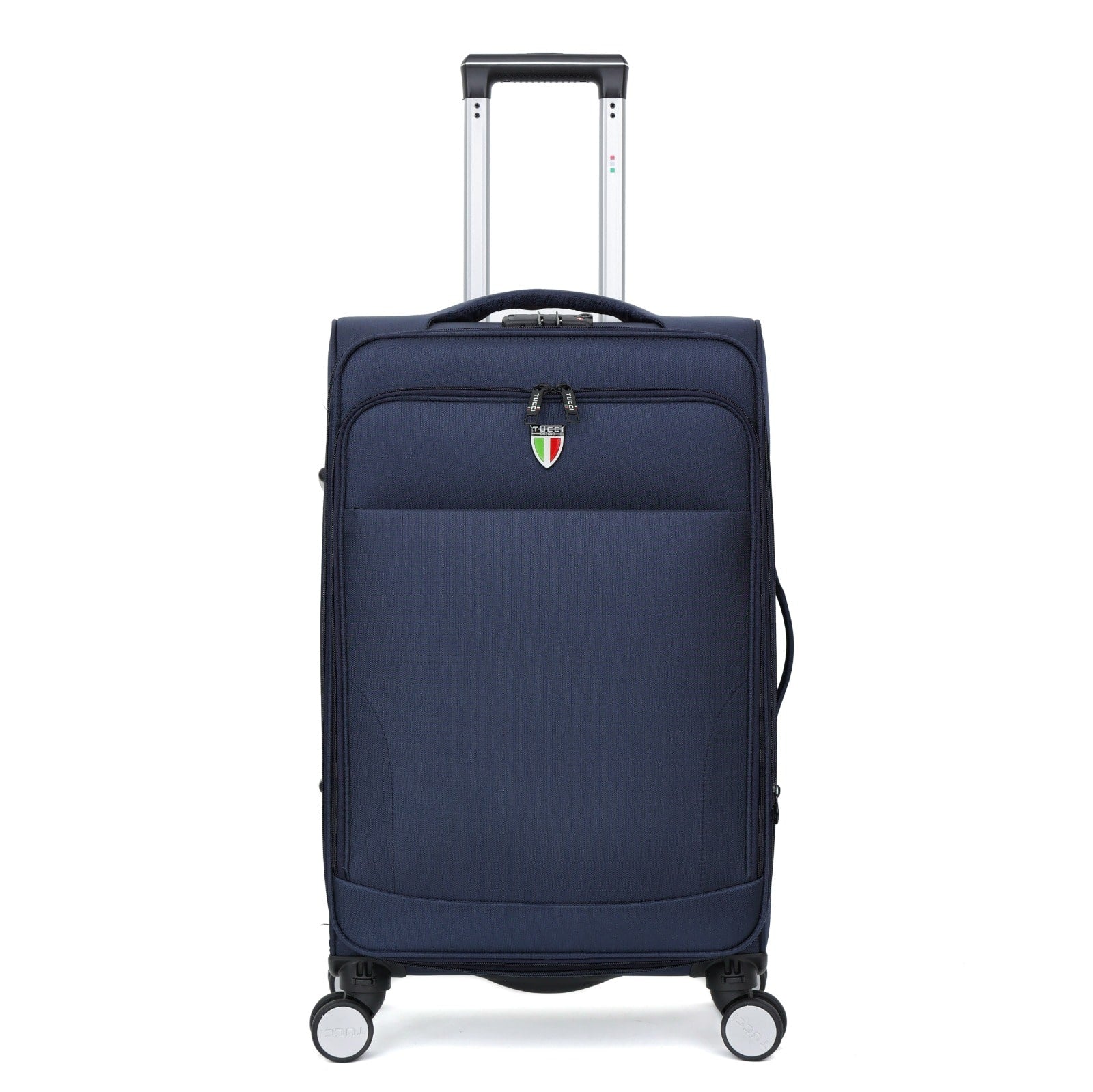 Tucci Softside Luggage - Navy Blue, 20" image