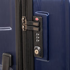 Delsey Chrometec Hardside Spinner Checked Luggage 24" Navy image 3