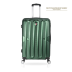 TUCCI Italy SPECIALI 4 Piece (20", 28", 30", 32") Detachable Spinner Wheel Suitcase Set - Green, 32" image