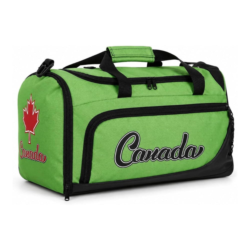 Gym Duffle Bag with Multiple Pockets & Adjustable Shoulder Strap