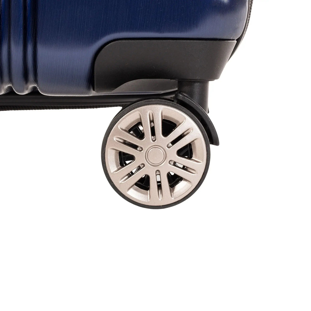 Delsey Chrometec Hardside Spinner Carry on Luggage Grey image 6