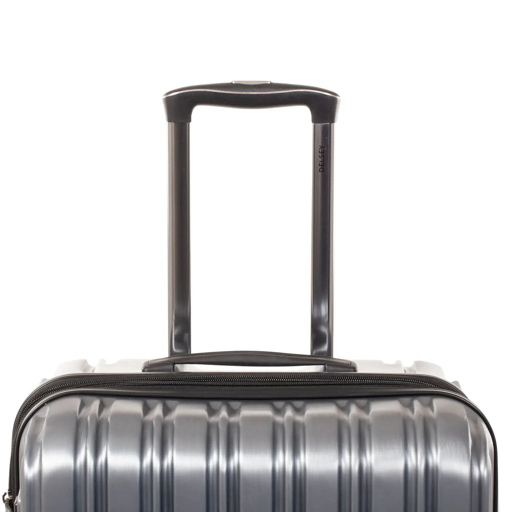 Delsey Chrometec Hardside Spinner Checked Luggage 24" Grey image 4