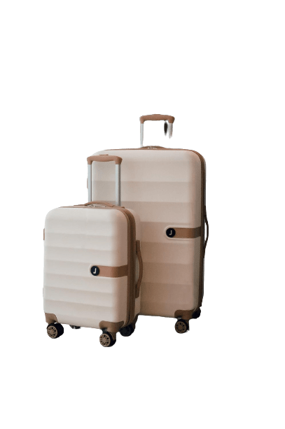 Jetstream Hardside Luggage Set 2Pcs White image 1