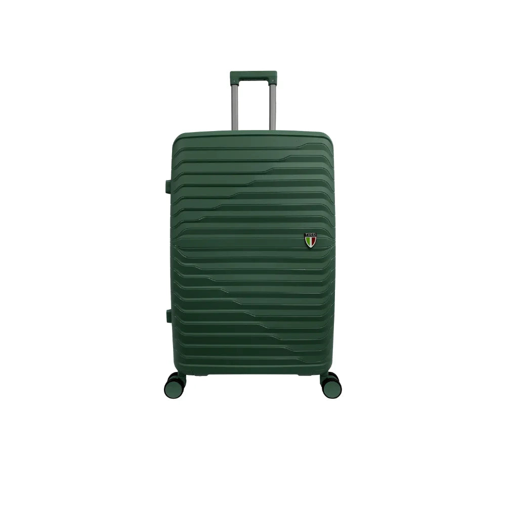 Polypropylene 3 PC Hardside Luggage Set (20", 28", 32") Matte Frosted Flexy-Armor Shell, 25% Expandable