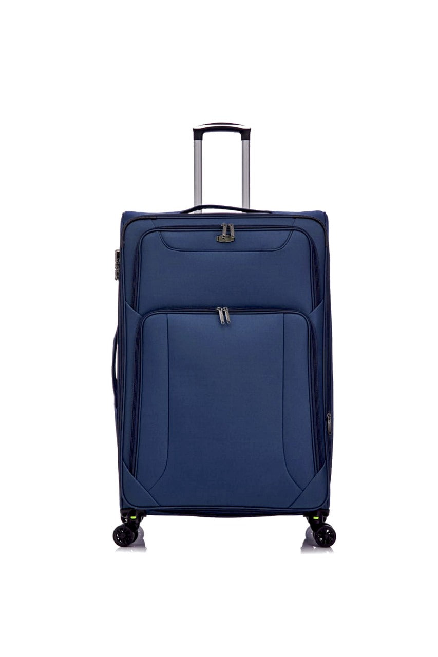 American Traveller 4 Piece Soft side Luggage Set Navy image 6