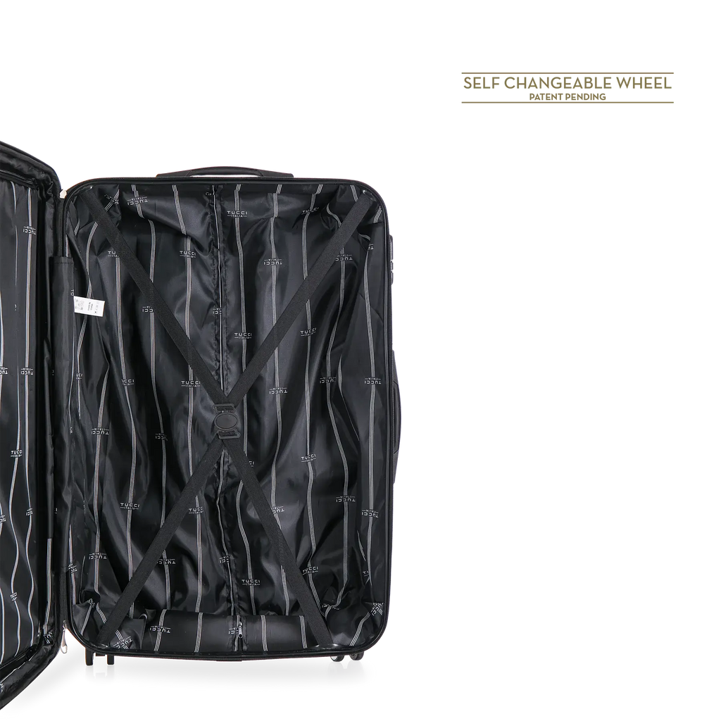 TUCCI Italy Volant 3 Pcs (20", 28", 30") ABS Hard Shell Suitcase image 5