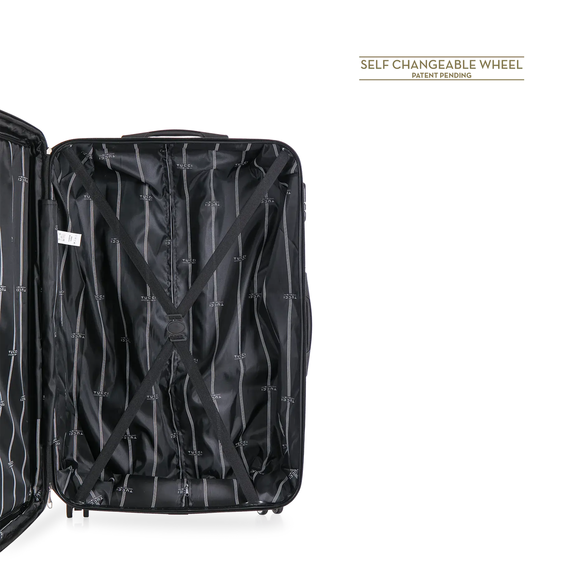 TUCCI Italy Volant 3 Pcs (20", 28", 30") ABS Hard Shell Suitcase image 5