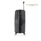 TUCCI Italy 3pcs Hard Shell Suitcase Set Charcoal image 3