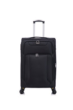 American Traveller 4 Piece Soft side Luggage Set BLK image 4
