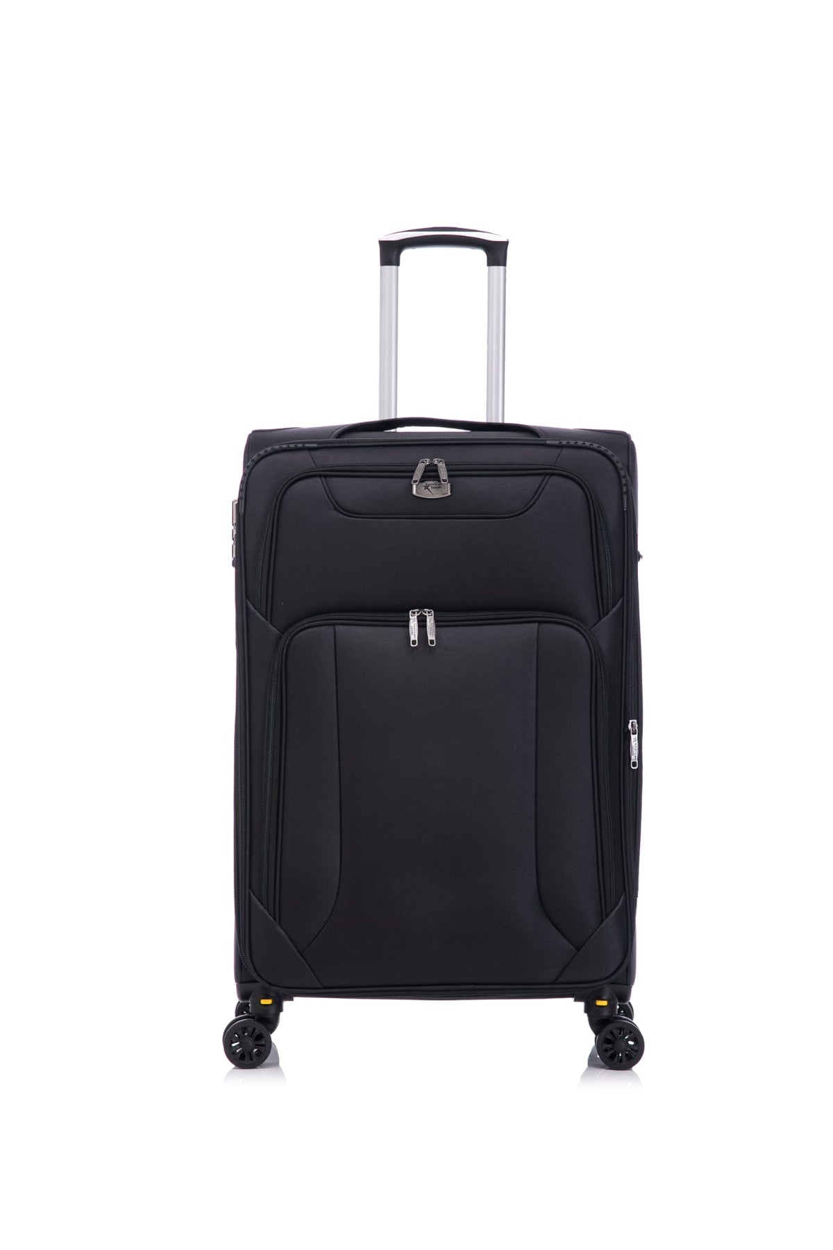 American Traveller 4 Piece Soft side Luggage Set BLK image 4