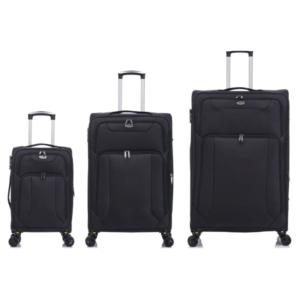Valise souple American Traveller grise 