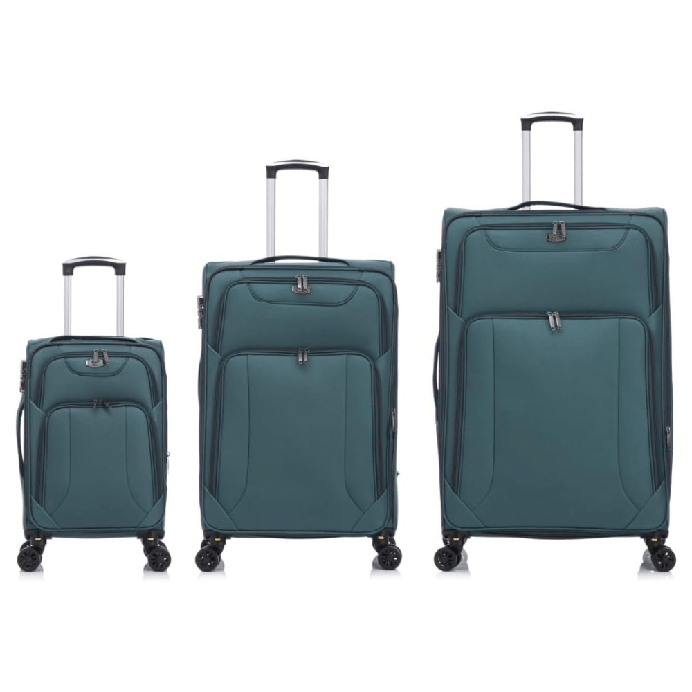 Valise souple American Traveller grise 