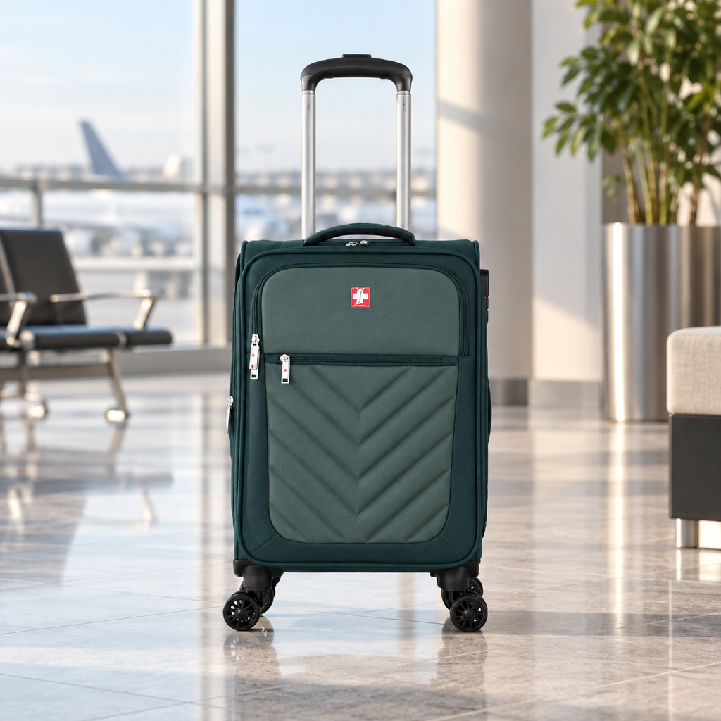 Swiss Traveller Spinner Luggage Suitcase Set of 2