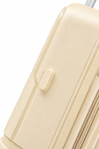 Morano Hardside Luggage Lightweight Expandable Suitcase Set Travel Luggage — Single, Beige