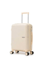 Morano Hardside Luggage Lightweight Expandable Suitcase Set Travel Luggage — Single, Beige