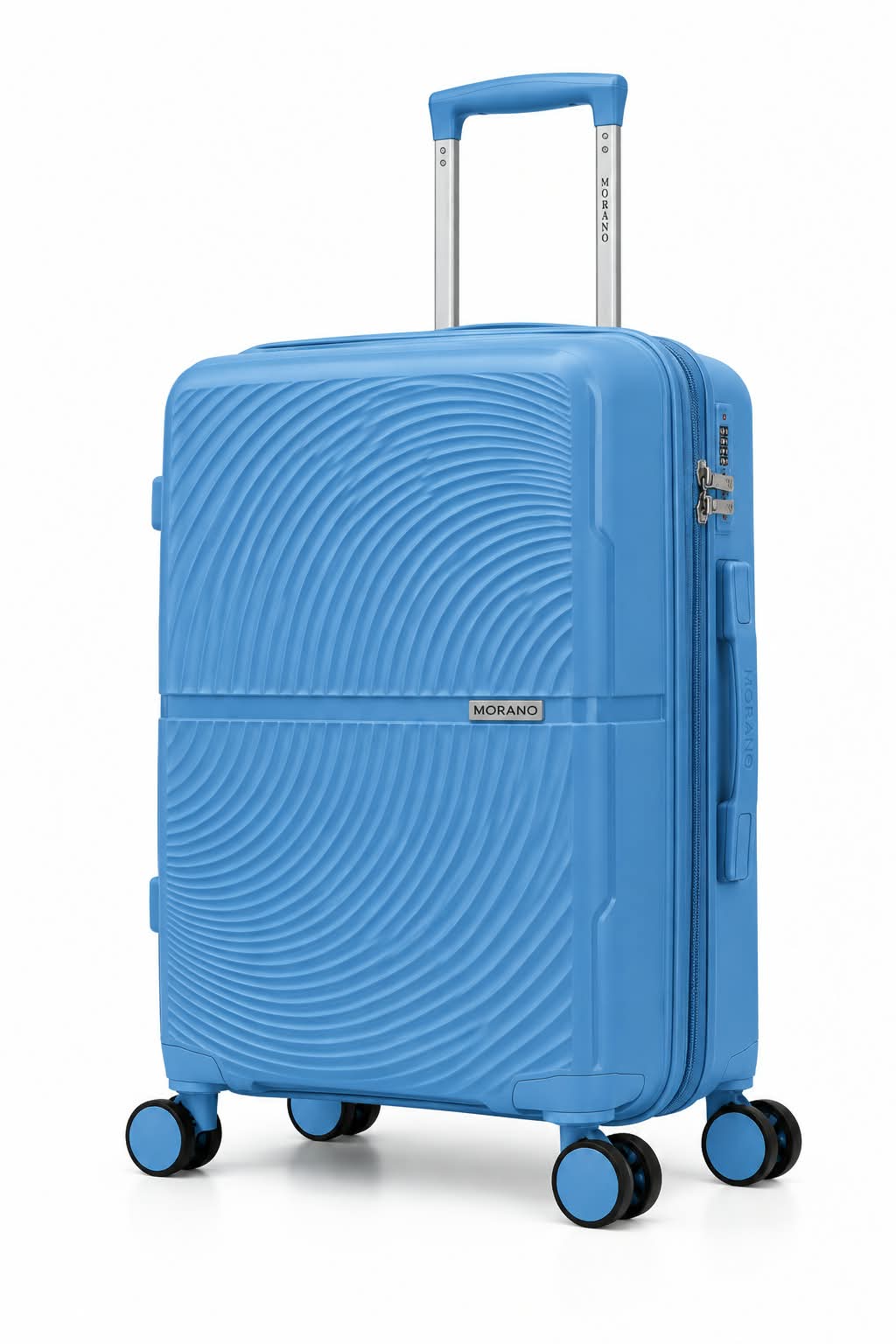 Morano Hardside Luggage Lightweight Expandable Suitcase Set Travel Luggage — Single, Blue