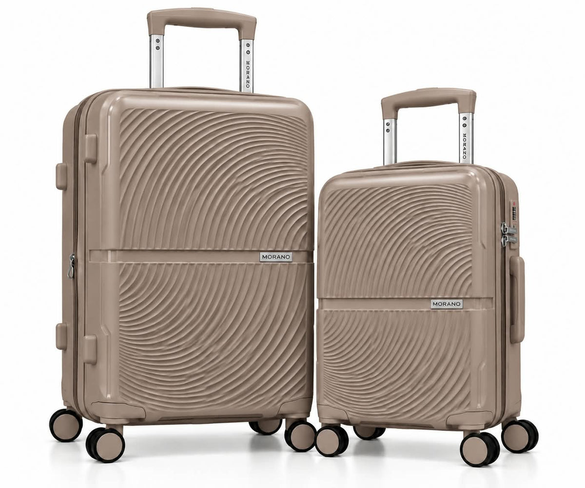 Morano Hardside Luggage Lightweight Expandable Suitcase Set Travel Luggage — Set of 2