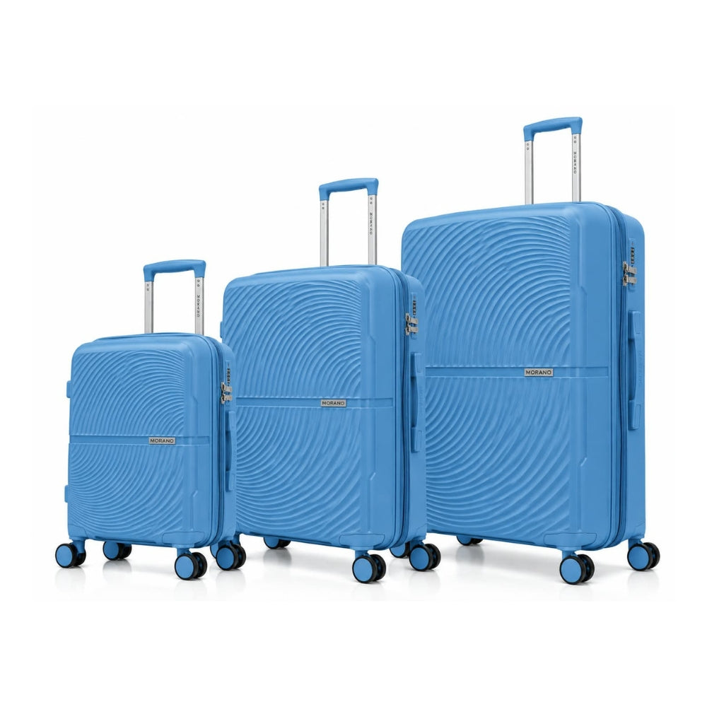 Morano Hardside Luggage Lightweight Expandable Suitcase Set Travel Luggage — Set of 3