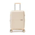 Morano Hardside Luggage Lightweight Expandable Suitcase Set Travel Luggage — Single, Beige