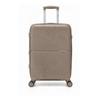 Morano Hardside Luggage Lightweight Expandable Suitcase Set Travel Luggage — Single, Coffee