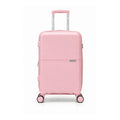 Morano Hardside Luggage Lightweight Expandable Suitcase Set Travel Luggage — Single, Pink