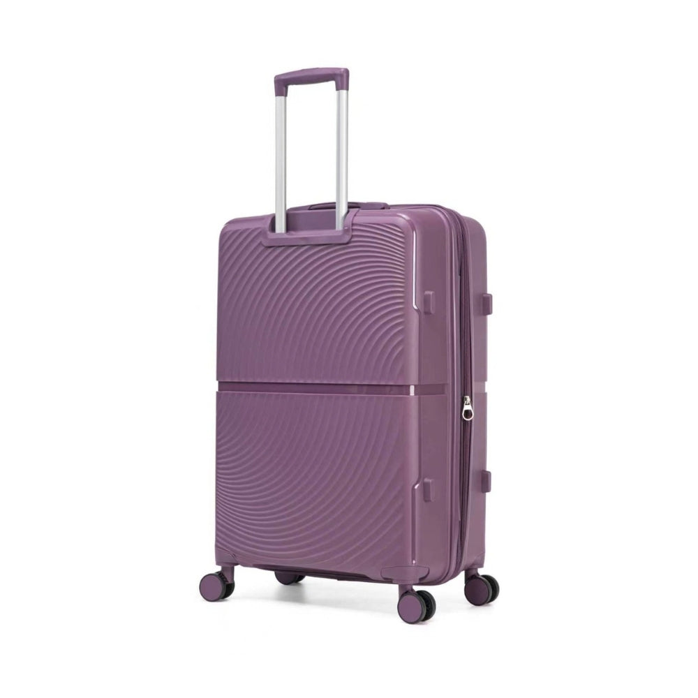 Morano Hardside Luggage Lightweight Expandable Suitcase Set Travel Luggage — Single, Purple